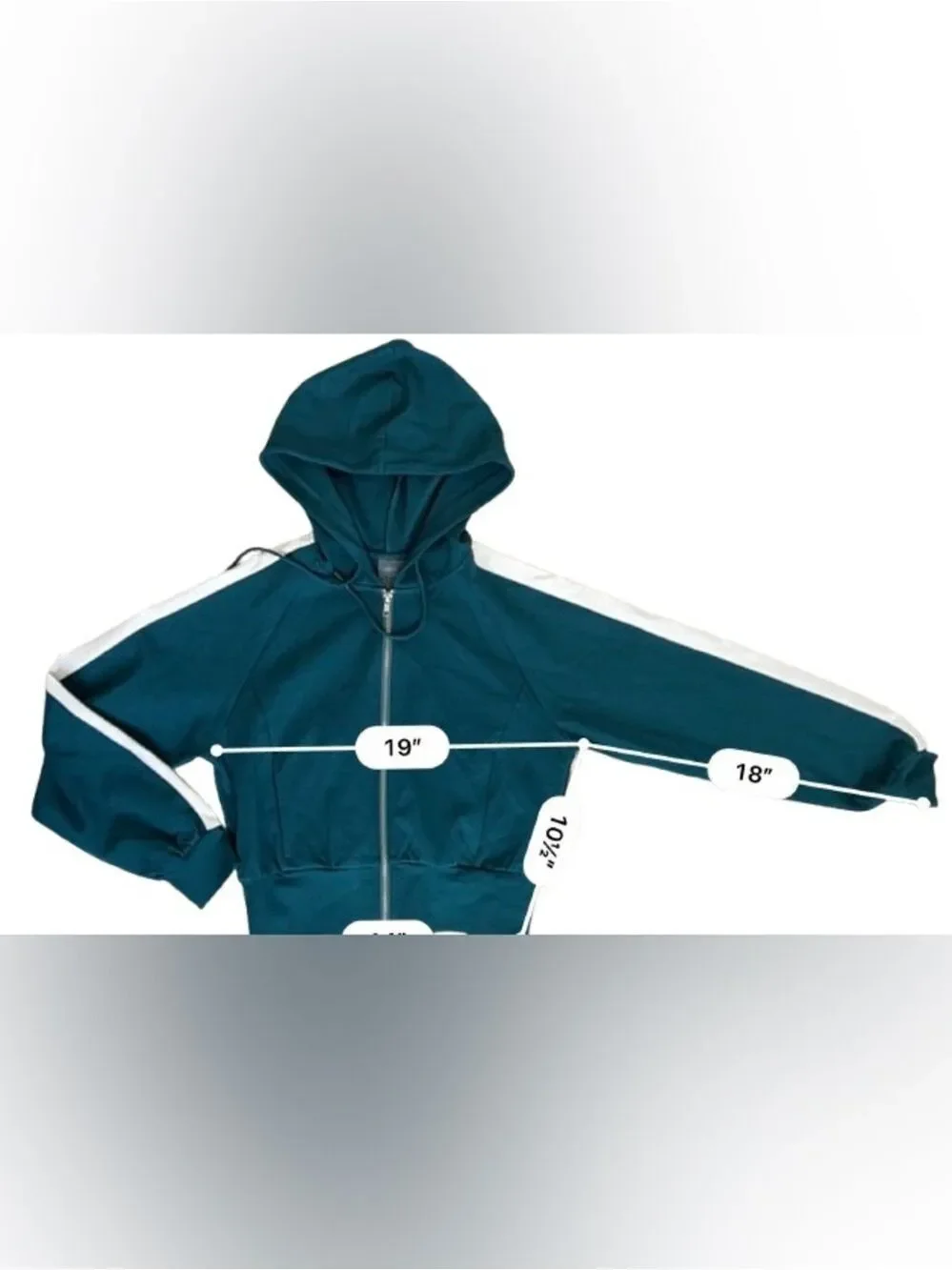 NWT l*space Back To Back Jacket in Deep Teal-Cream Size Small
